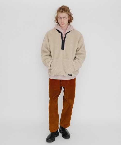 Levi's(リーバイス)の「NEW SEASONAL 1/4 ZIP SAHARA KHAKI(ブルゾン・メンズ・マルチ・S/M/L/XL)」の12枚目の写真