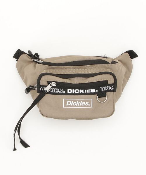Dickies(ディッキーズ)の「Dickies/ディッキーズ ミニショルダー ウェストバッグ DK FRAME LOGO WAIST BAG(ボディバッグ/ウエストポーチ・メンズ・ブラック/ベージュ/ブラック系その他・ONE SIZE)」の3枚目の写真