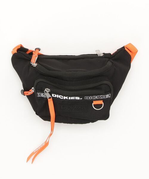 Dickies(ディッキーズ)の「Dickies/ディッキーズ ミニショルダー ウェストバッグ DK FRAME LOGO WAIST BAG(ボディバッグ/ウエストポーチ・メンズ・ブラック/ベージュ/ブラック系その他・ONE SIZE)」の2枚目の写真