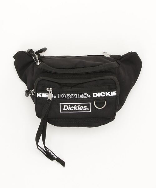 Dickies(ディッキーズ)の「Dickies/ディッキーズ ミニショルダー ウェストバッグ DK FRAME LOGO WAIST BAG(ボディバッグ/ウエストポーチ・メンズ・ブラック/ベージュ/ブラック系その他・ONE SIZE)」の1枚目の写真