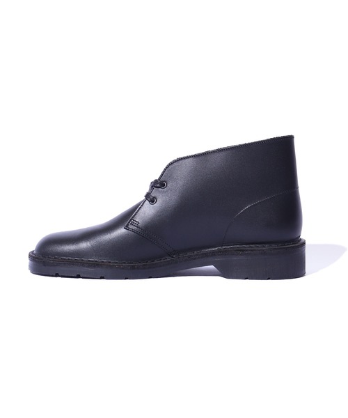 SOLOVAIR(ソロヴェアー)の「SOLOVAIR/ソロヴェアー 2EYE CHUKKA BOOT チャッカブーツ グットイヤーウェルト製法 2アイレット(ブーツ・メンズ・ブラック・8/7/9)」の2枚目の写真