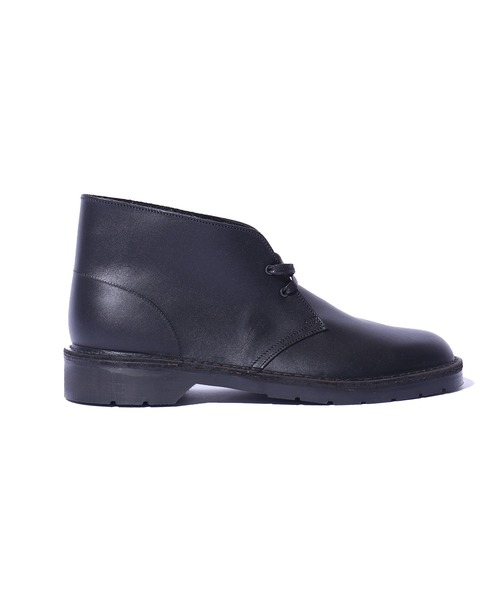 SOLOVAIR(ソロヴェアー)の「SOLOVAIR/ソロヴェアー 2EYE CHUKKA BOOT チャッカブーツ グットイヤーウェルト製法 2アイレット(ブーツ・メンズ・ブラック・8/7/9)」の3枚目の写真