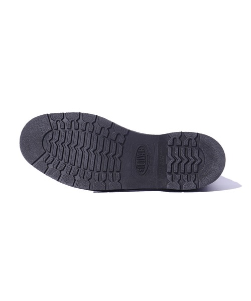 SOLOVAIR(ソロヴェアー)の「SOLOVAIR/ソロヴェアー 2EYE CHUKKA BOOT チャッカブーツ グットイヤーウェルト製法 2アイレット(ブーツ・メンズ・ブラック・8/7/9)」の5枚目の写真