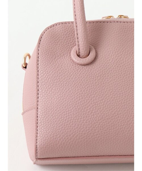 RAY CASSIN（レイカズン）の「ミニボストンスクエアバッグ（ショルダーバッグ・レディース・ブラック/ピンク/キナリ・FREE）」の10枚目の写真