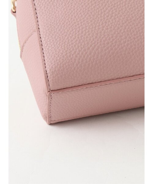 RAY CASSIN（レイカズン）の「ミニボストンスクエアバッグ（ショルダーバッグ・レディース・ブラック/ピンク/キナリ・FREE）」の11枚目の写真