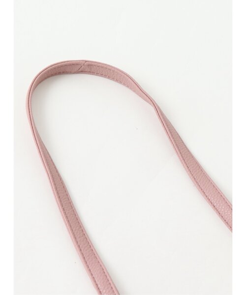 RAY CASSIN（レイカズン）の「ミニボストンスクエアバッグ（ショルダーバッグ・レディース・ブラック/ピンク/キナリ・FREE）」の12枚目の写真