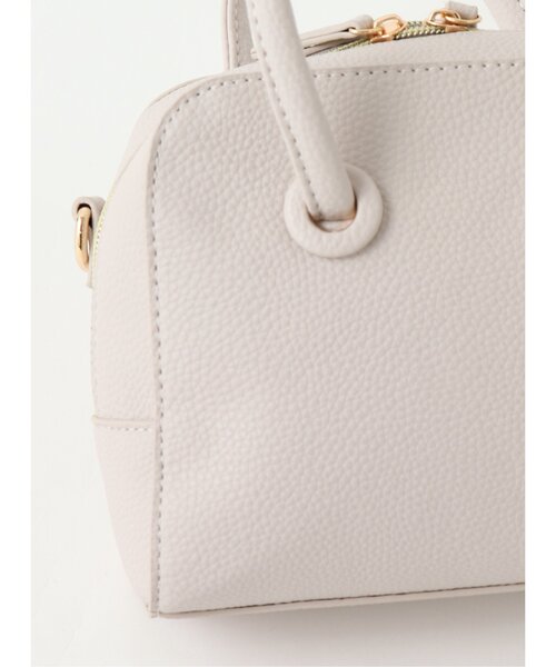 RAY CASSIN（レイカズン）の「ミニボストンスクエアバッグ（ショルダーバッグ・レディース・ブラック/ピンク/キナリ・FREE）」の19枚目の写真