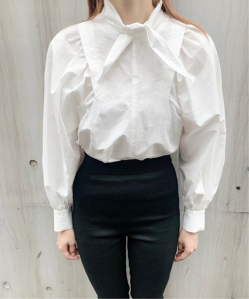 Charles Chaton(シャルルシャトン)の「ボウデザインブラウス(シャツ/ブラウス・レディース・ホワイト・FREE)」の16枚目の写真