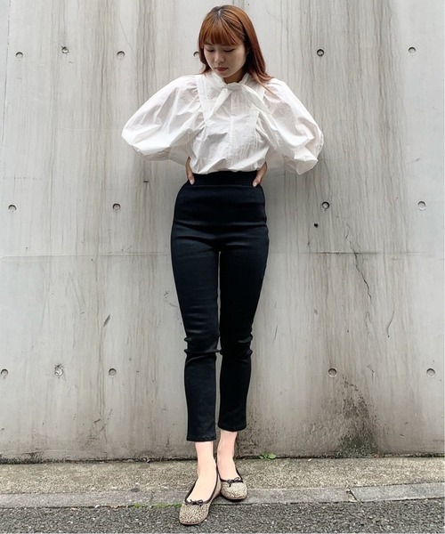 Charles Chaton(シャルルシャトン)の「ボウデザインブラウス(シャツ/ブラウス・レディース・ホワイト・FREE)」の6枚目の写真