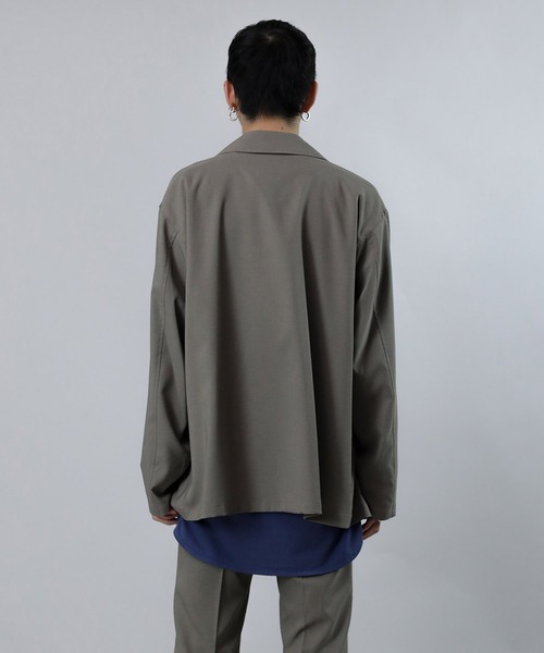 Iroquois（イロコイ）の「PE WEATHER STRECH JK【セットアップ対応】（その他アウター・メンズ・ベージュ/ブラック/ネイビー・3/1/2）」の13枚目の写真