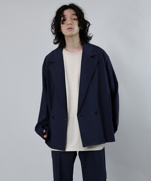 Iroquois（イロコイ）の「PE WEATHER STRECH JK【セットアップ対応】（その他アウター・メンズ・ベージュ/ブラック/ネイビー・3/1/2）」の21枚目の写真