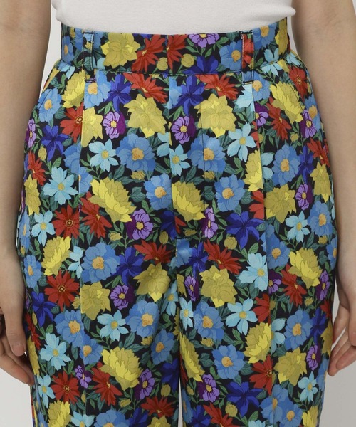 PAGEBOY(ページボーイ)の「フラワー柄パンツ(その他パンツ・レディース・ブラック系その他/ホワイト系その他・FREE)」の16枚目の写真