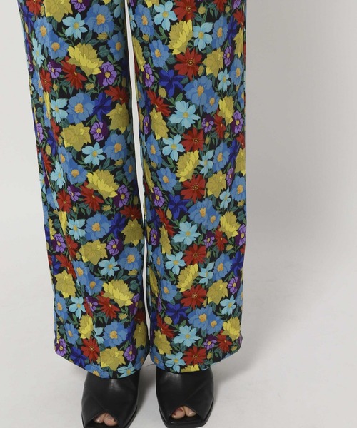 PAGEBOY(ページボーイ)の「フラワー柄パンツ(その他パンツ・レディース・ブラック系その他/ホワイト系その他・FREE)」の18枚目の写真