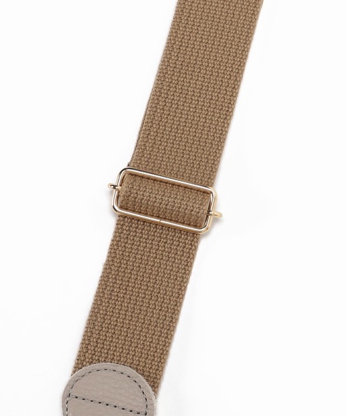 IENA（イエナ）の「【YOUNG&OLSEN/ヤングアンドオルセン】EMBOSSED LEATHER HAVERSACK◆（トートバッグ・レディース・ブラック/グリーン/ナチュラル・FREE）」の8枚目の写真