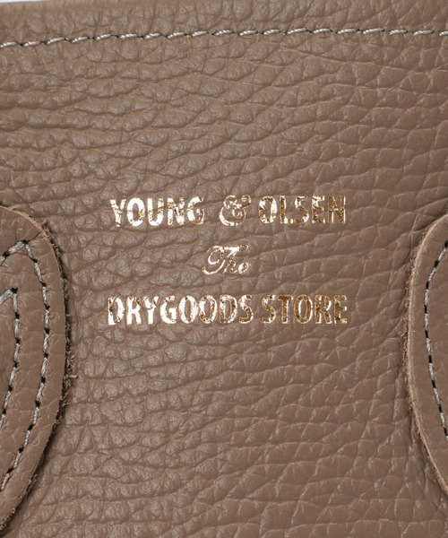 IENA（イエナ）の「【YOUNG&OLSEN/ヤングアンドオルセン】EMBOSSED LEATHER HAVERSACK◆（トートバッグ・レディース・ブラック/グリーン/ナチュラル・FREE）」の7枚目の写真