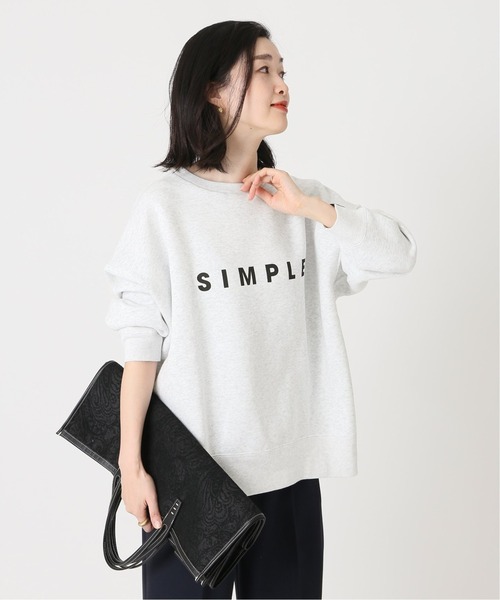 POET MEETS DUBWISE（ポエットミーツダブワイズ）の「POET MEETS DUBWISE SIMPLE SWEAT：スウェット◆（スウェット・レディース・ホワイト/ブラック/グレー・FREE）」の15枚目の写真