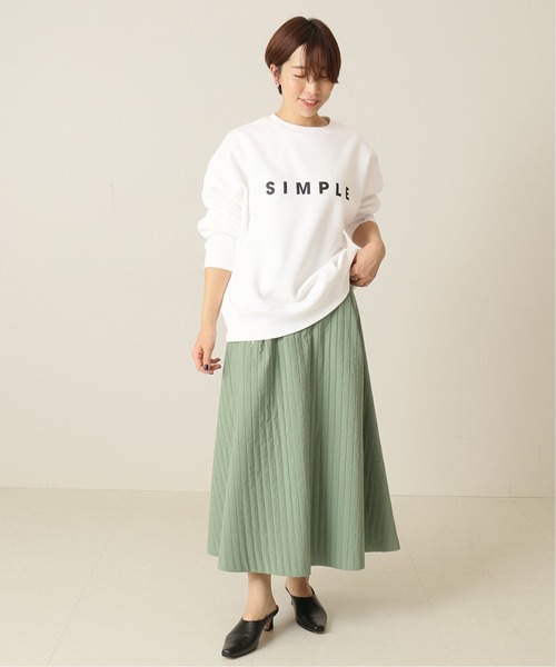 POET MEETS DUBWISE（ポエットミーツダブワイズ）の「POET MEETS DUBWISE SIMPLE SWEAT：スウェット◆（スウェット・レディース・ホワイト/ブラック/グレー・FREE）」の17枚目の写真