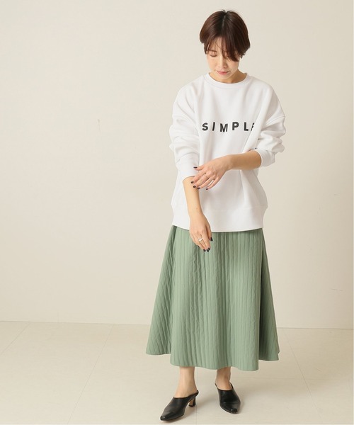 POET MEETS DUBWISE（ポエットミーツダブワイズ）の「POET MEETS DUBWISE SIMPLE SWEAT：スウェット◆（スウェット・レディース・ホワイト/ブラック/グレー・FREE）」の21枚目の写真