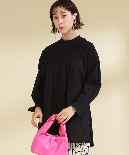 Ray BEAMS（レイビームス）の「Ray BEAMS / バック オープン タック ブラウス（シャツ/ブラウス・レディース・ホワイト/ブラック/ミント・ONE SIZE）」の8枚目の写真