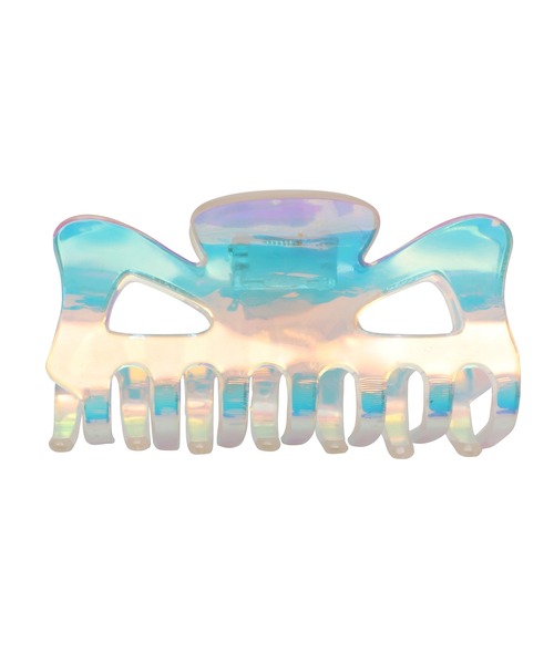 X-girl（エックスガール）の「CLAW CLIP（バレッタ/ヘアクリップ・レディース・クリア/ブルー・ONE SIZE）」の6枚目の写真