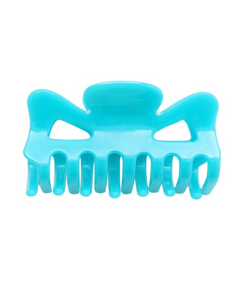 X-girl（エックスガール）の「CLAW CLIP（バレッタ/ヘアクリップ・レディース・クリア/ブルー・ONE SIZE）」の4枚目の写真