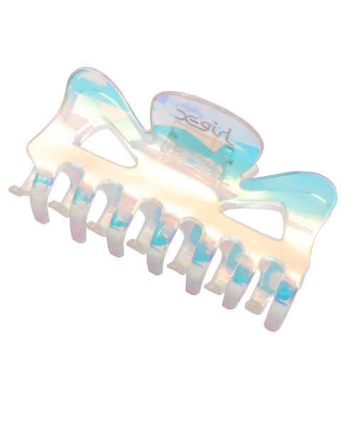 X-girl（エックスガール）の「CLAW CLIP（バレッタ/ヘアクリップ・レディース・クリア/ブルー・ONE SIZE）」の13枚目の写真