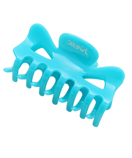 X-girl（エックスガール）の「CLAW CLIP（バレッタ/ヘアクリップ・レディース・クリア/ブルー・ONE SIZE）」の8枚目の写真