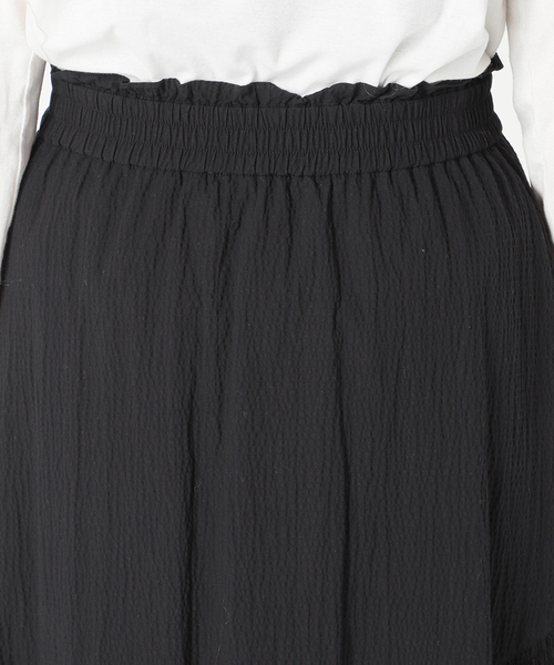 JOURNAL STANDARD（ジャーナルスタンダード）の「シュリンクコットンギャザースカート◆（スカート・レディース・ホワイト/ブラック/ブルー・38/36）」の21枚目の写真