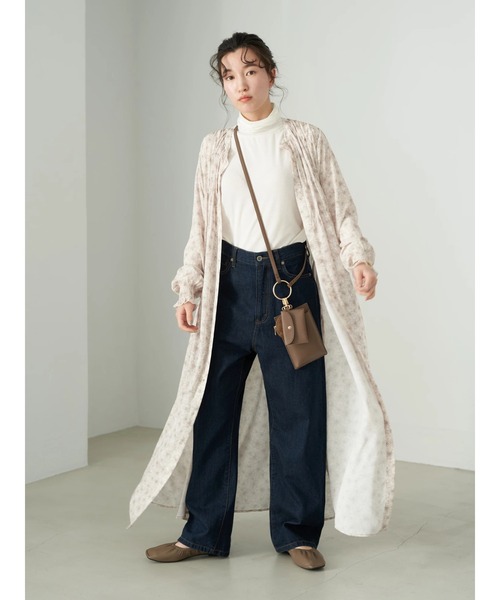 ORiental TRaffic（オリエンタルトラフィック）の「ORiental TRaffic　ギャザーパンプス＊（パンプス・レディース・ブラック/ブラウン/アイボリー・S/M/L）」の5枚目の写真