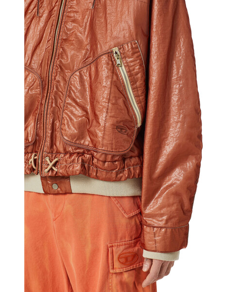 DIESEL（ディーゼル）の「メンズ ジャケット キルティング（ブルゾン・メンズ・カーキ/グレー・LARGE/SMALL/MEDIUM/X-LARGE/X-SMALL/XX-LARGE）」の14枚目の写真