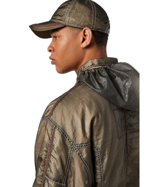 DIESEL（ディーゼル）の「メンズ ジャケット キルティング（ブルゾン・メンズ・カーキ/グレー・LARGE/SMALL/MEDIUM/X-LARGE/X-SMALL/XX-LARGE）」の21枚目の写真