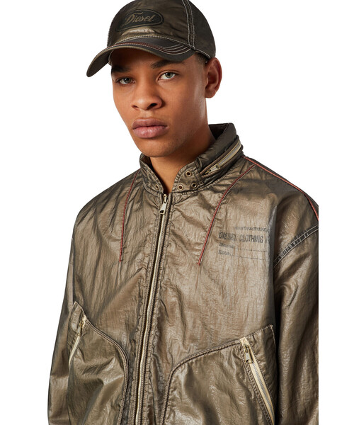 DIESEL（ディーゼル）の「メンズ ジャケット キルティング（ブルゾン・メンズ・カーキ/グレー・LARGE/SMALL/MEDIUM/X-LARGE/X-SMALL/XX-LARGE）」の19枚目の写真