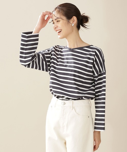 Le Minor（ルミノア）の「Le Minor/プチコパン 別注2wayボーダー
