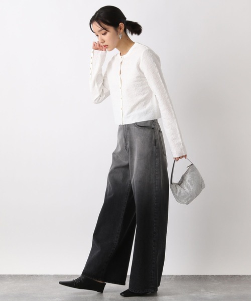 JEANASIS（ジーナシス）の「シャイニーミニバッグ/274104（ハンドバッグ・レディース・ブラック/シルバー・FREE）」の4枚目の写真