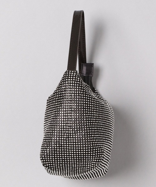 JEANASIS（ジーナシス）の「シャイニーミニバッグ/274104（ハンドバッグ・レディース・ブラック/シルバー・FREE）」の8枚目の写真