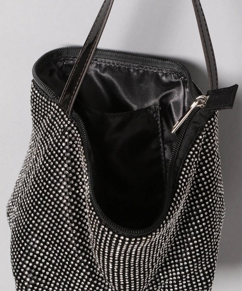 JEANASIS（ジーナシス）の「シャイニーミニバッグ/274104（ハンドバッグ・レディース・ブラック/シルバー・FREE）」の12枚目の写真