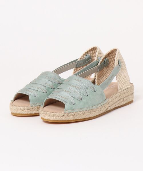 JILLSTUART shoe（ジルスチュアート　シュー）の「セパレートエスパドリーユ（サンダル・レディース・ブラック/シルバー/グリーン/アイボリー/ピンクゴールド・22.5cm/23.5cm/24.5cm/23.0cm/24.0cm/22.0cm）」の3枚目の写真