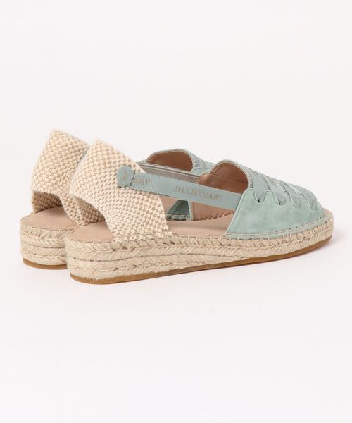 JILLSTUART shoe（ジルスチュアート　シュー）の「セパレートエスパドリーユ（サンダル・レディース・ブラック/シルバー/グリーン/アイボリー/ピンクゴールド・22.5cm/23.5cm/24.5cm/23.0cm/24.0cm/22.0cm）」の6枚目の写真