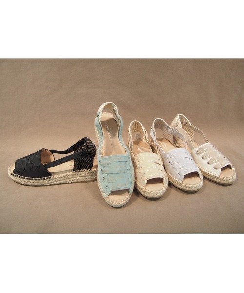 JILLSTUART shoe（ジルスチュアート　シュー）の「セパレートエスパドリーユ（サンダル・レディース・ブラック/シルバー/グリーン/アイボリー/ピンクゴールド・22.5cm/23.5cm/24.5cm/23.0cm/24.0cm/22.0cm）」の8枚目の写真