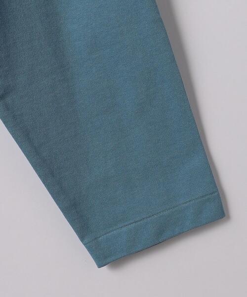 green label relaxing（グリーンレーベルリラクシング）の「オーガニック ベースボール Tシャツ（Tシャツ/カットソー・メンズ・ベージュ/ブラック/ライトブルー・M/S/XL/L）」の16枚目の写真