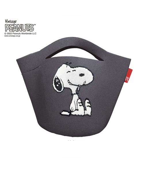 Vintage PEANUTS(ビンテージピーナッツ)の「ルートート/SNOOPY スヌーピー IP.Po-No(ポーノ).ベビールー.Peanuts-6T(トートバッグ・レディース・グレー/イエロー/ブラウン/ピンク/ブルー・FREE)」の2枚目の写真