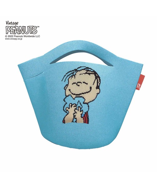 Vintage PEANUTS(ビンテージピーナッツ)の「ルートート/SNOOPY スヌーピー IP.Po-No(ポーノ).ベビールー.Peanuts-6T(トートバッグ・レディース・グレー/イエロー/ブラウン/ピンク/ブルー・FREE)」の4枚目の写真