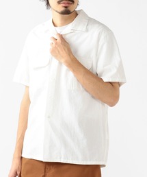 BEAMS PLUS | BEAMS PLUS / コットン リネン ショートスリーブ オープンカラー シャツ(シャツ/ブラウス)