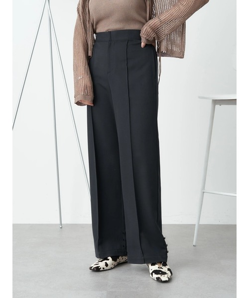 earth music&ecology（アースミュージックアンドエコロジー）の「2wayパンツ（その他パンツ・レディース・ブラック/サックスブルー/ベージュ・S/M）」の10枚目の写真