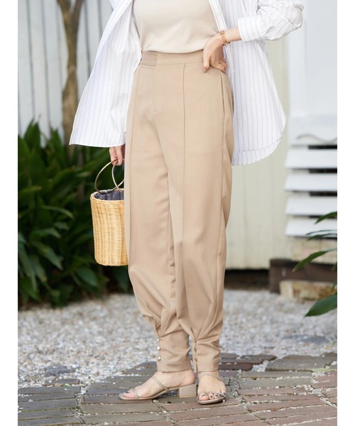 earth music&ecology（アースミュージックアンドエコロジー）の「2wayパンツ（その他パンツ・レディース・ブラック/サックスブルー/ベージュ・S/M）」の5枚目の写真