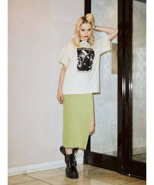 jouetie（ジュエティ）の「フィットポロワンピース（ワンピース・レディース・ブラック/パープル/グリーン・MEDIUM）」の15枚目の写真