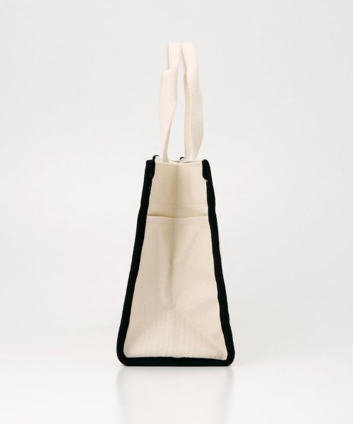 Honeys（ハニーズ）の「パイピングスクエアＢａｇ（トートバッグ・レディース・ホワイト×ブラック/ブラック/ホワイト系その他/チャコール・FREE）」の19枚目の写真