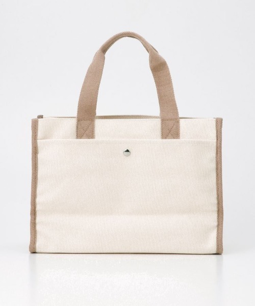 Honeys（ハニーズ）の「パイピングスクエアＢａｇ（トートバッグ・レディース・ホワイト×ブラック/ブラック/ホワイト系その他/チャコール・FREE）」の21枚目の写真