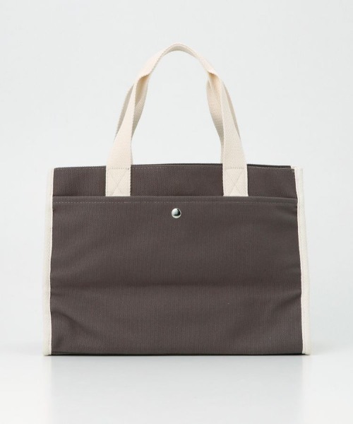 Honeys（ハニーズ）の「パイピングスクエアＢａｇ（トートバッグ・レディース・ホワイト×ブラック/ブラック/ホワイト系その他/チャコール・FREE）」の18枚目の写真