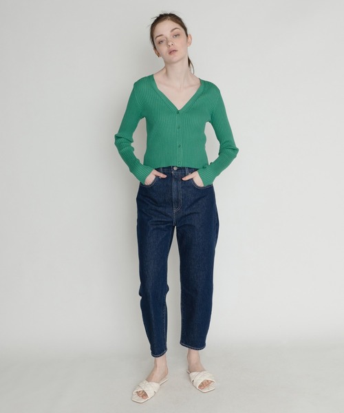 Levi's(リーバイス)の「Levi's/リーバイス LEVI'S(R) MADE&CRAFTED(R) BARREL SPRING RINSE(デニムパンツ・レディース・ダークインディゴブルー・24inch/25inch/26inch/27inch/23inch/28inch)」の6枚目の写真